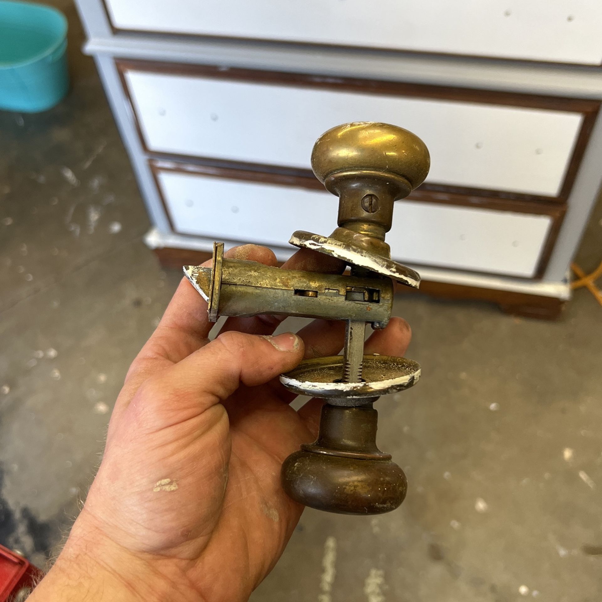 Vintage Door Knob Assembly