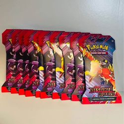 Pokemon Destined Rivals Booster Packs