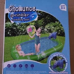 Kids Inflatable Sprinkler Pool