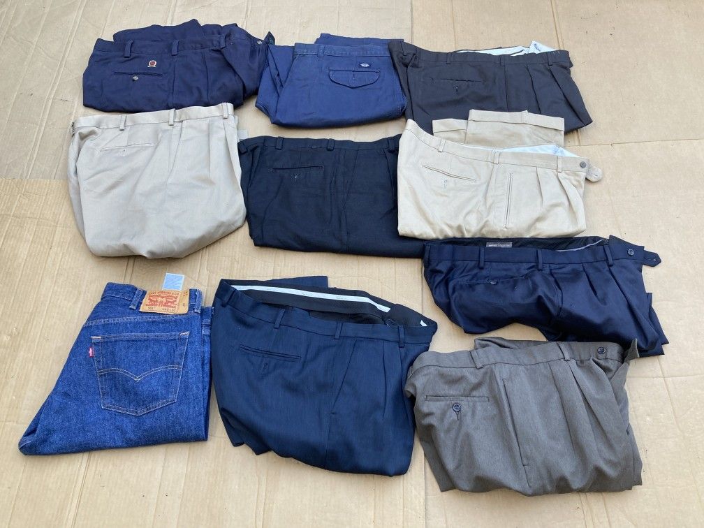 Men's 40 X 30 Dress Pants & Levi 501 Jean