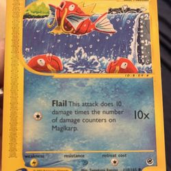 Magikarp #118 Pokemon Expedition Lightly Played