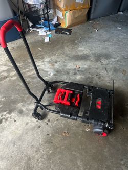 Convertible red and black dolly