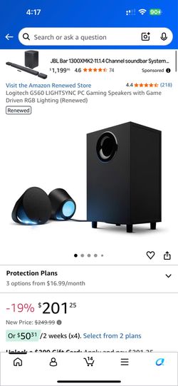 Logitech G560 Gaming Speaker