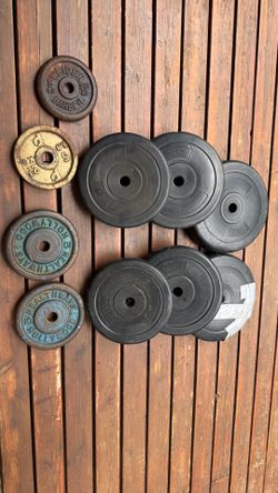 Standard 1” Weight Plates — Mixed Set | Bellevue Enatai