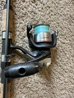 Shimano Fishing Rod And Reel Left and Right Handed for Sale in Mountlake  Terrace, WA - OfferUp