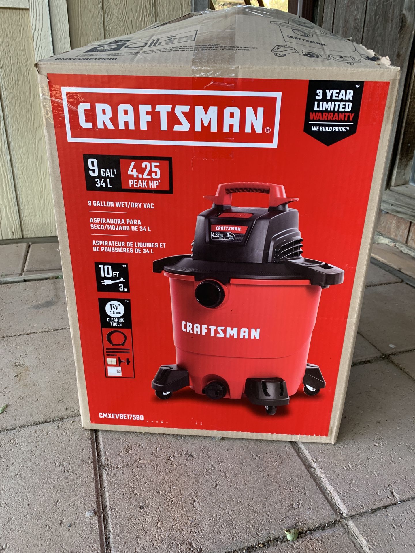 9 Gallon Craftsman Shop Vac