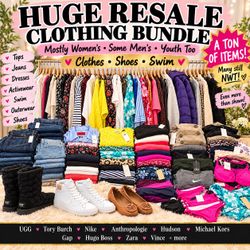 HUGE Reseller Clothing Lot : Name Brands + NWT : $250 OBO