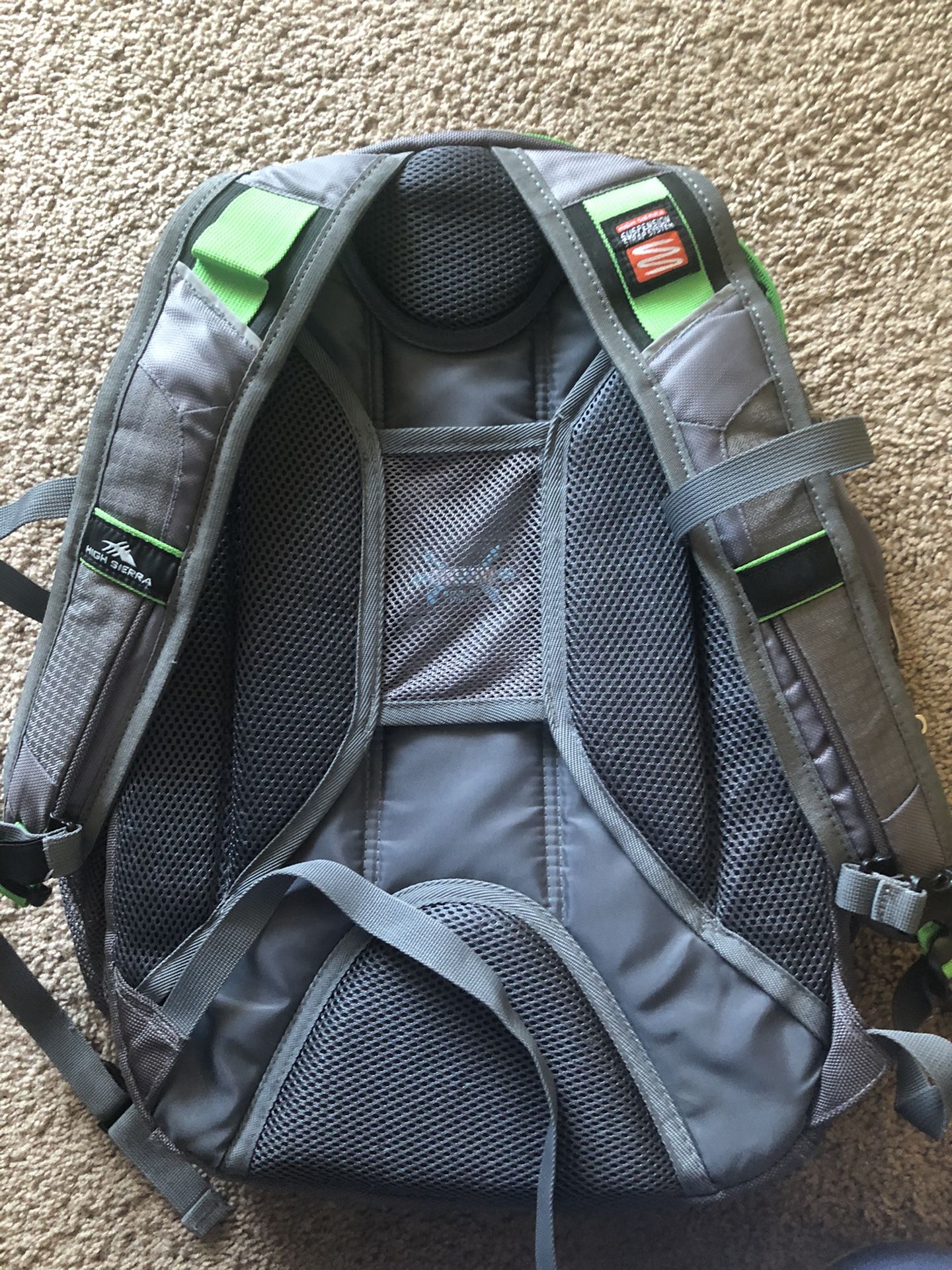 High Sierra Laptop Backpack with Suspension Strap System