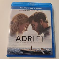 $5 BLU RAY ADRIFT. BLU RAY ONLY NO DIGITAL OR DVD $5 OR TRADE FOR A MOVIE I DO NOT ALREADY OWN. 