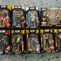 AEW Action Figure Lot