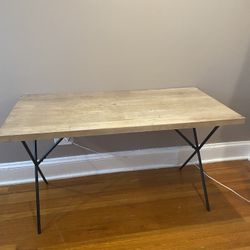 West Elm Desk Solid Wood