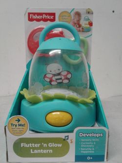 FISHER PRICE FLUTTER 'N GLOW LANTERN
