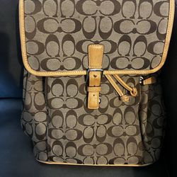 Limited Coach Backpack/Purse