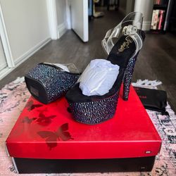 Pleaser Bedazzled Heels