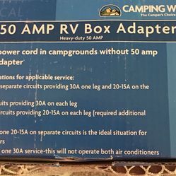 50 AMP RV Box Adapter