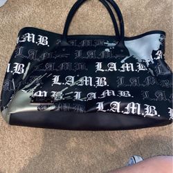 L.A.M.B Leather Purse