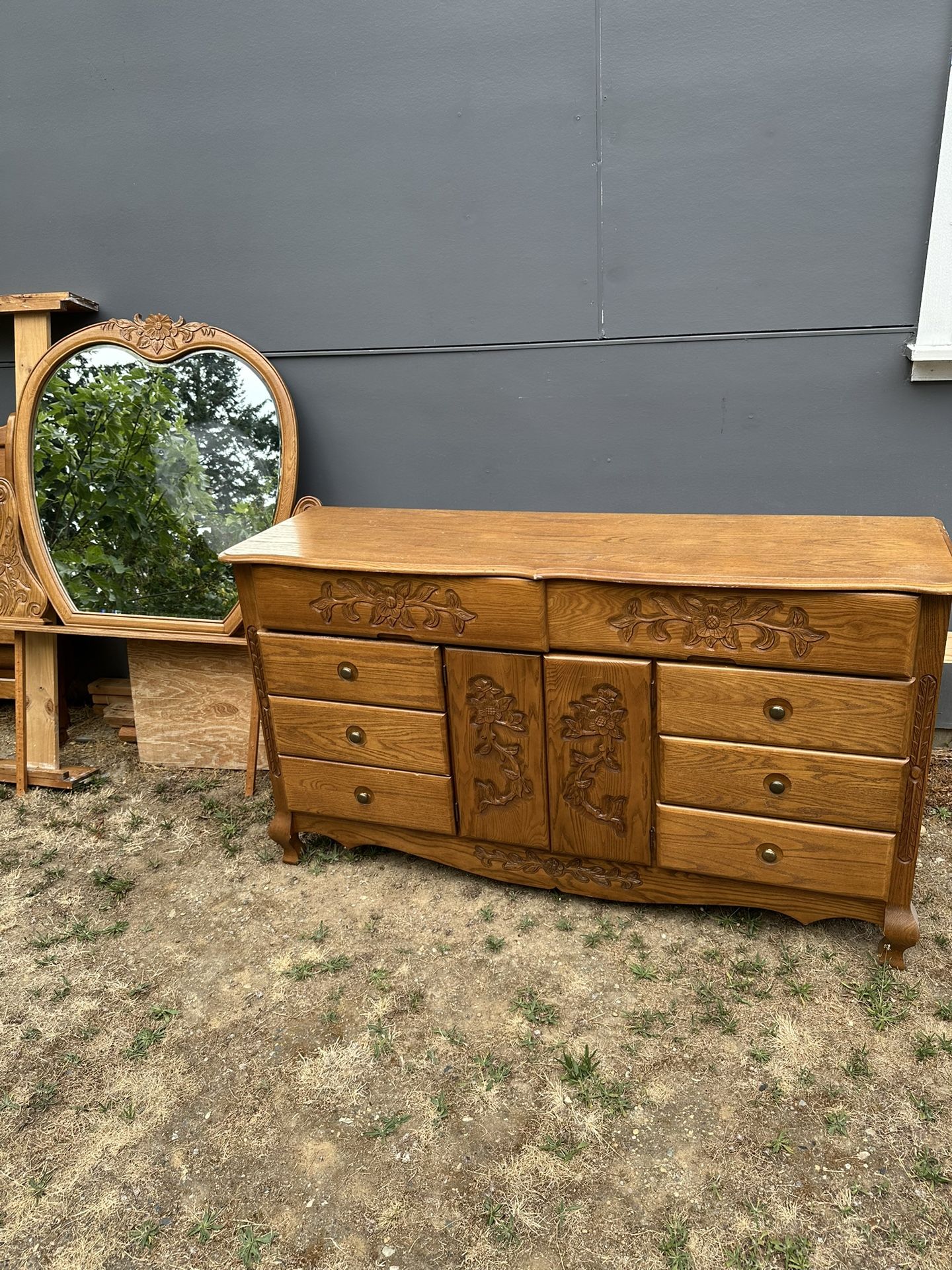 Oak Bedroom Set 