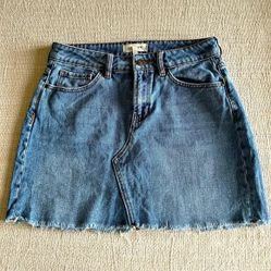 Denim Jean Skirt