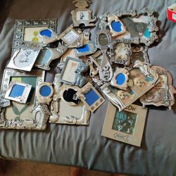 Cat And Dog Picture Frames