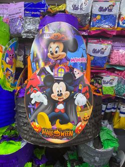 Mickey Halloween pastel piñata