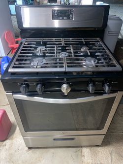 Stove 5 burner gas
