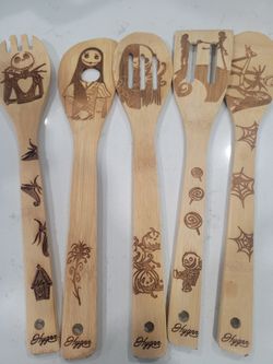 Wooden Spoons Nightmare Before Christmas