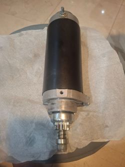 New starter motor mercury outboard