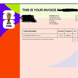 FIFA World Cup Tickets