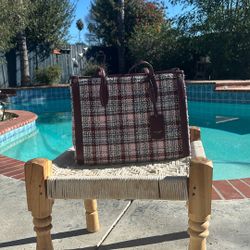Large Kate Spade Tweed Purse