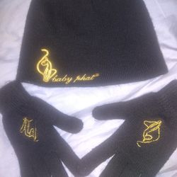 Baby Phat Beanie & Gloves Set
