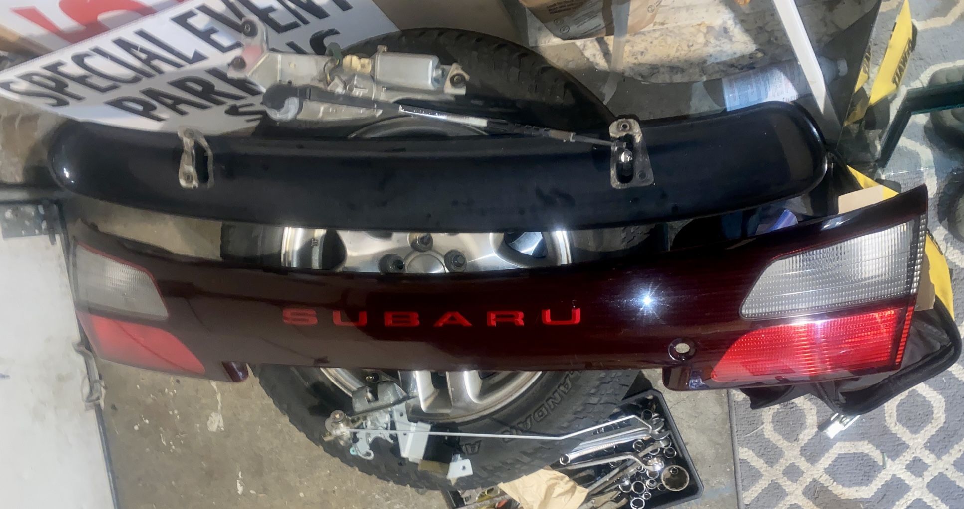 Subaru Rear Hatch Light Panel