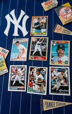 Don Mattingly Baseball Card Lot – Topps & Fleer