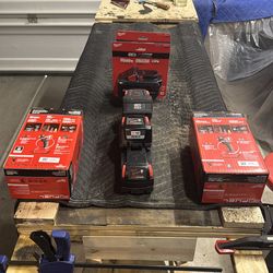 Brand New and used Milwaukee M18 tools batteries and bundles