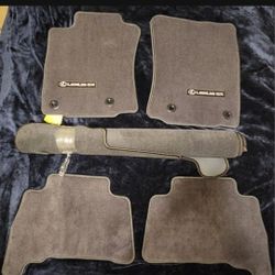 Lexus GX460 10-2023 5 Piece OEM Floor Mats  Black