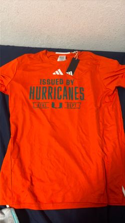 Miami hurricanes dri-fit t-shirt size: XL mens