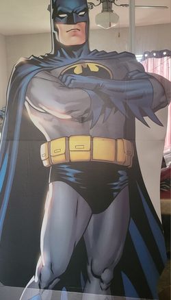batman And Superman cardboard cutout