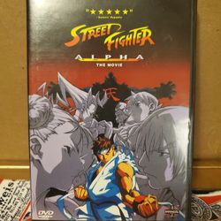 Street fighter alpha the movie DVD