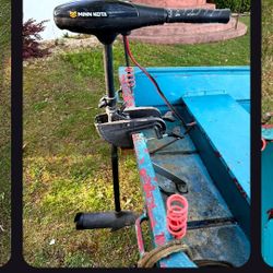 Holiday Boat 12 Ft , Trailer and Trolling Motor 