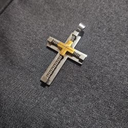 Cross Pendant Stainless Steel