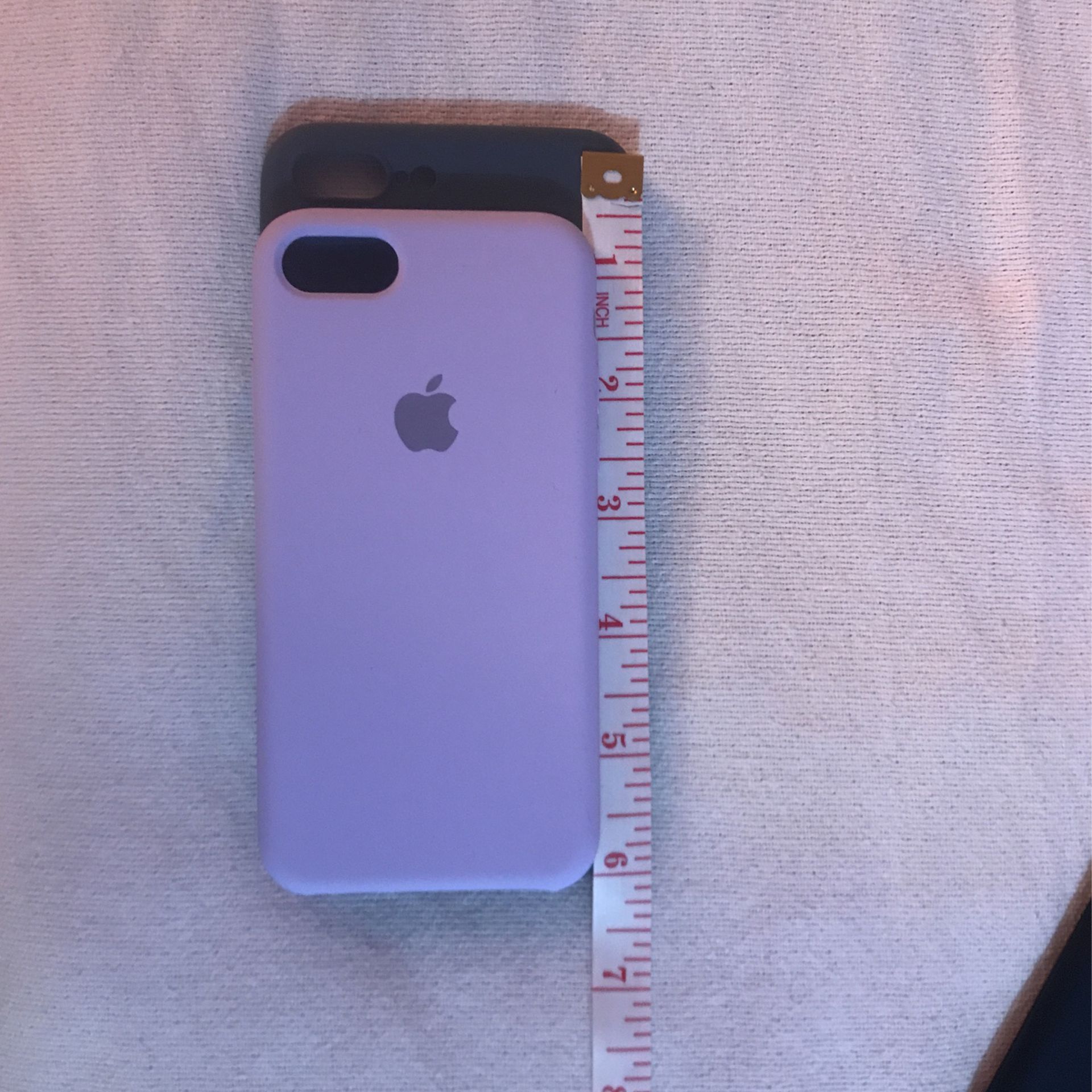 Lavender silicone Case iPhone 6+ Or iPhone 7