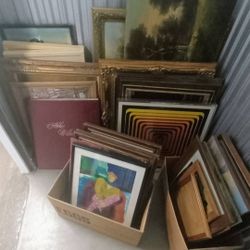 Art Collection Sale 50+ years Family Estate 30 Piece Vintage Art Collection not everything is pictured only allowed up to 12 photos Stop out and we wi