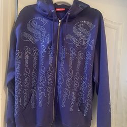 Supreme Rhinestone Hoodie