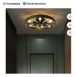 Vintage Wagon Chandelier 6 Light Brand New 