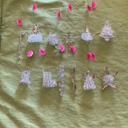 Vintage Hand Blown Glass Ornaments $2.00 Each