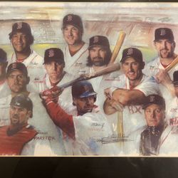 2004 Boston Red Sox Print Signed Print $100 OBO