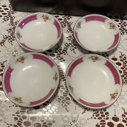 Vintage Porcelain Small Plates