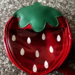 Strawberry See Through Backpack  ! For kids Or Adults 