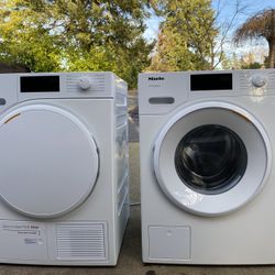 Miele Washer And Dryer. Like New