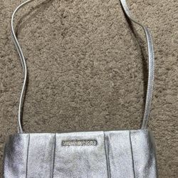 Silver Michael Kors Crossbody/Side Purse