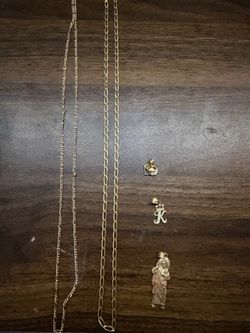Gold necklaces (best offer)
